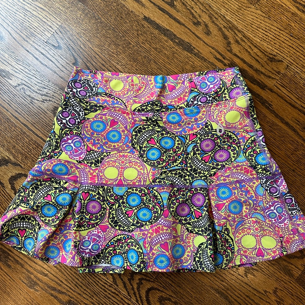 Skull Patterned Women's Skirt- Cinco de Mayo - Picture 3 of 5